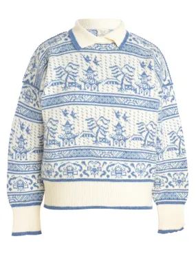 1980s Woollen Jumper - M