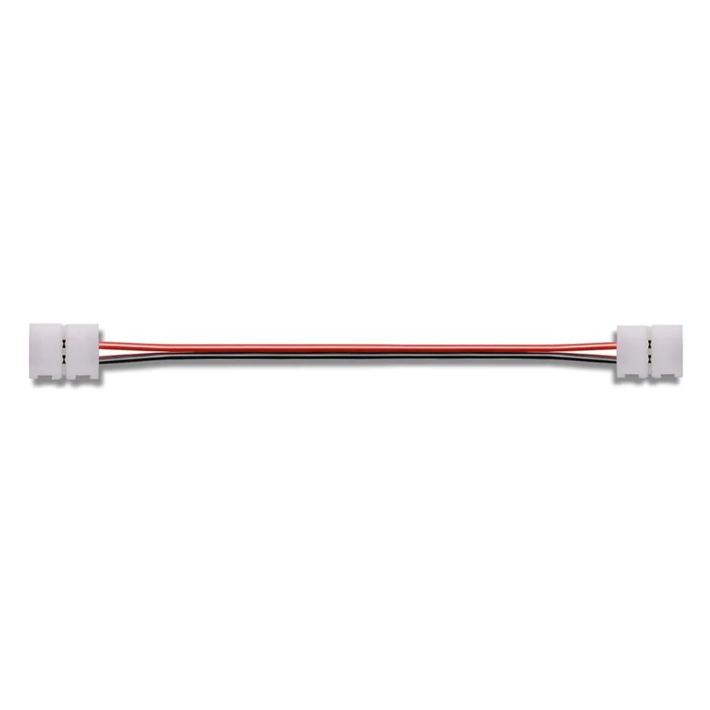 2-Pin Clip-On LED Tape Power Jumpers - 6 in