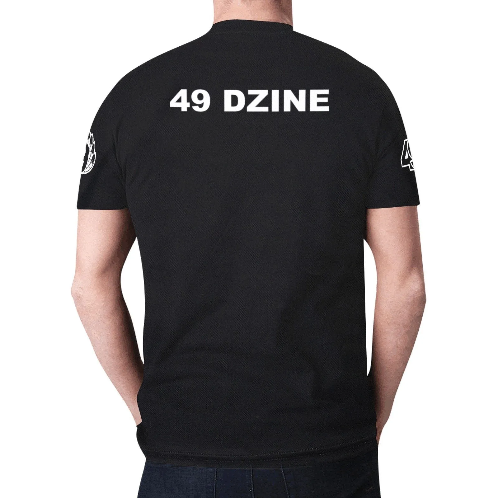 49 Dzine Shoulder Logo T-shirt for Men