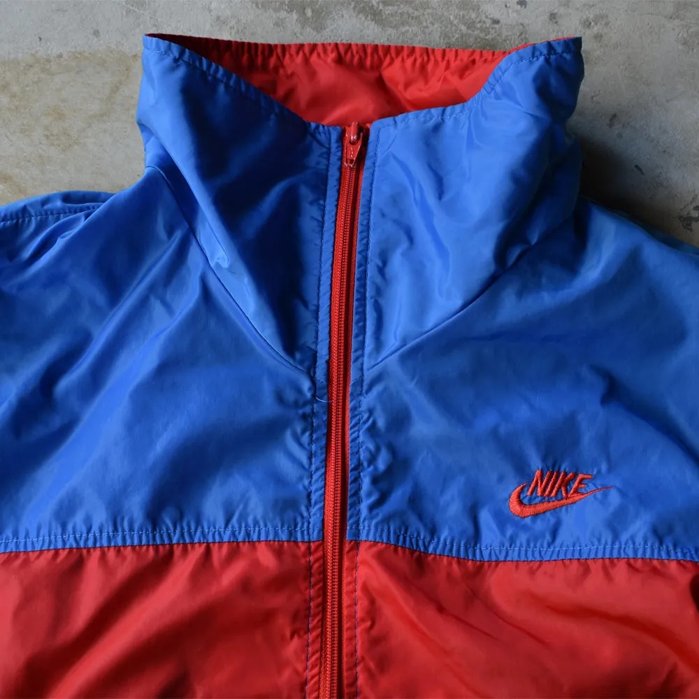 80's　NIKE/ナイキ 紺タグ！ ハーフジップ ナイロンプルオーバー　221108