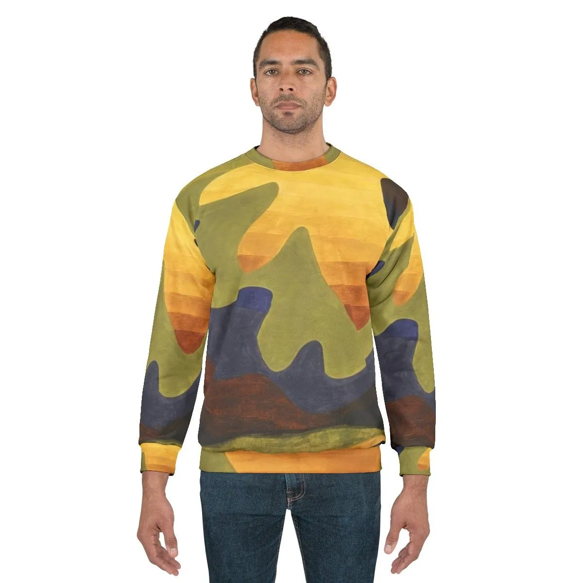 Abstract Art Sweatshirt - Arthur Dove's "Sun" (1943)