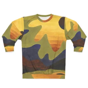Abstract Art Sweatshirt - Arthur Dove's "Sun" (1943)