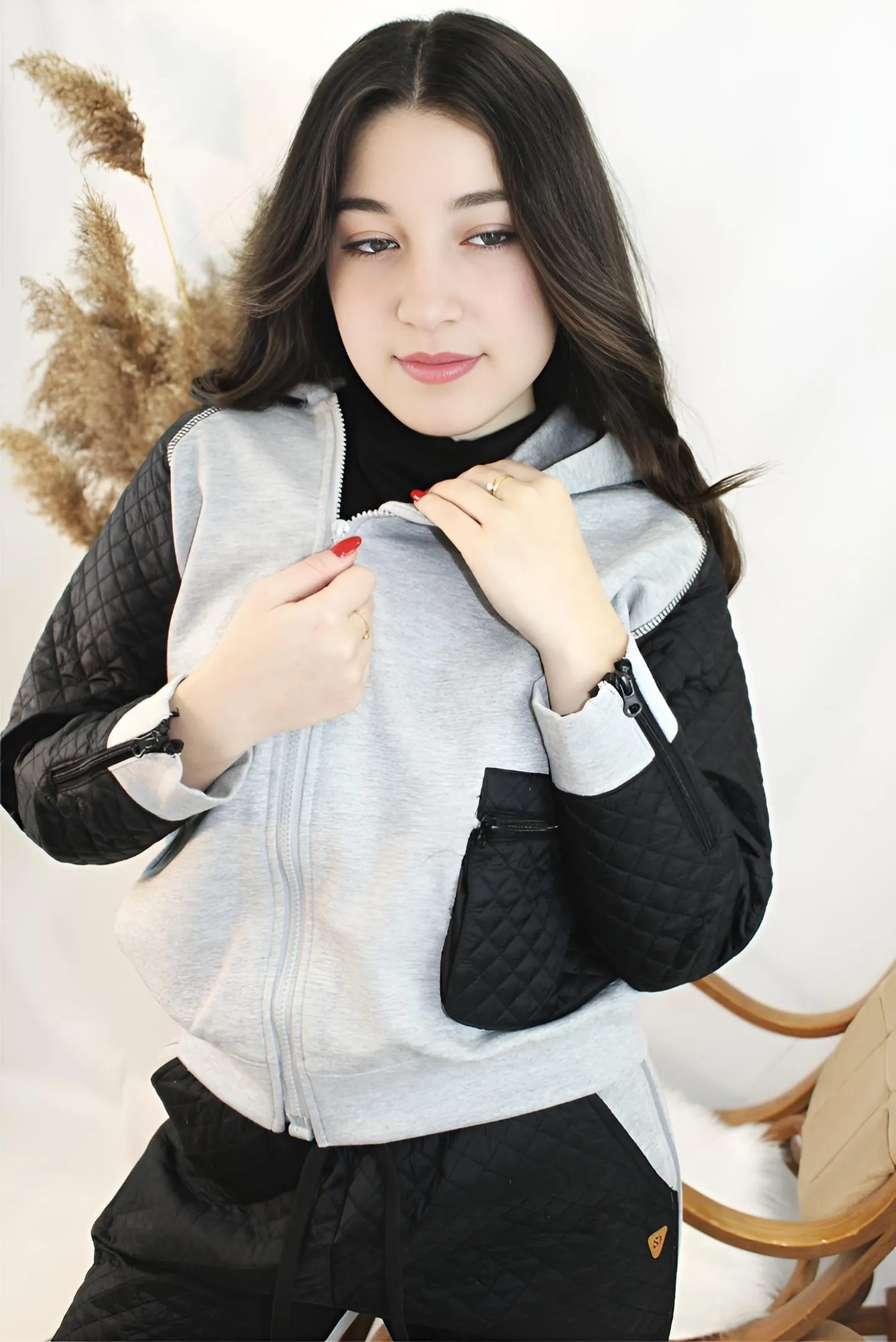 Adaptive Kids Hoodie, With Magnetic Zipper For Easy-Undressing, Fashion Sleeve & Pocket