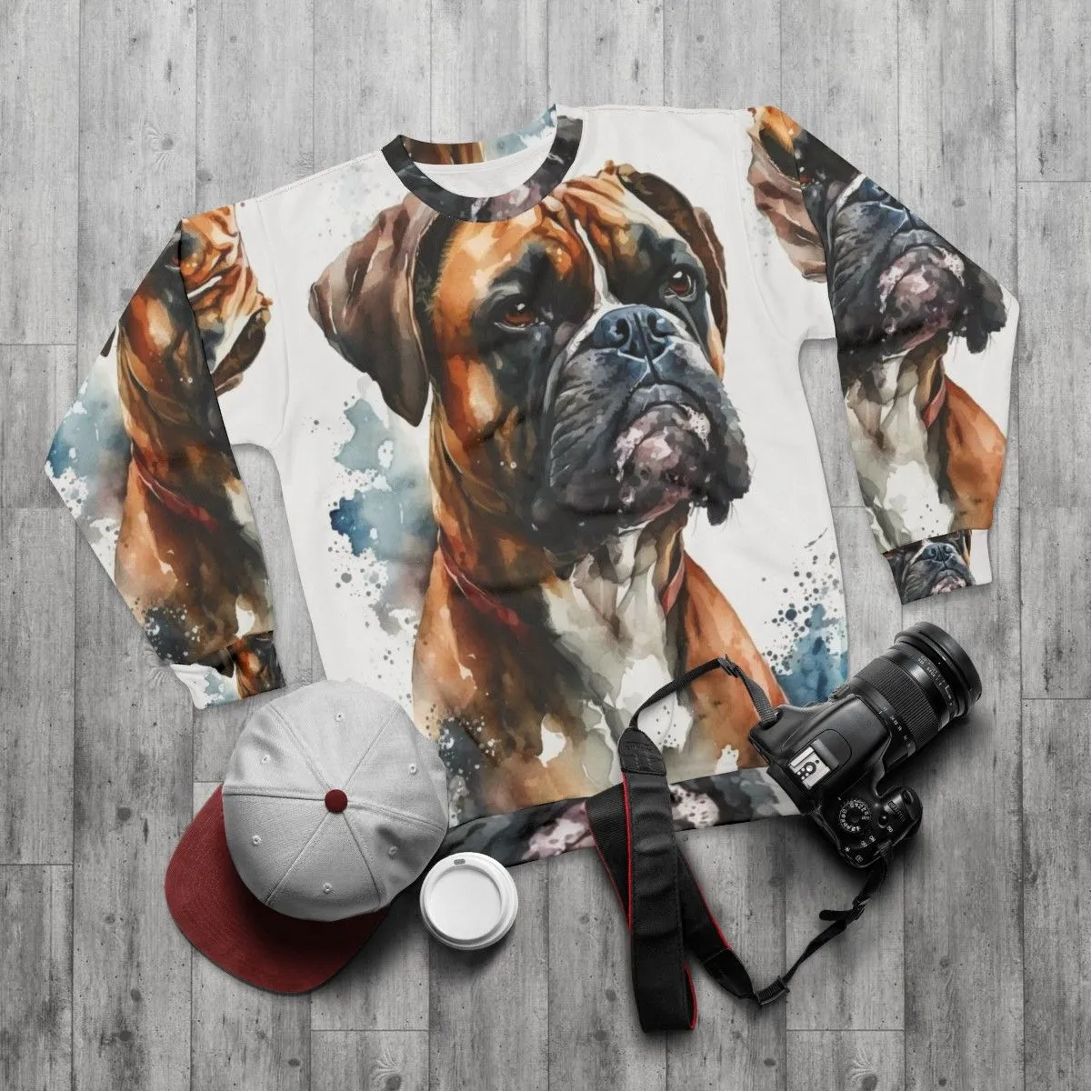 Adorable Boxer Dog Sweatshirt for Boxer Lovers