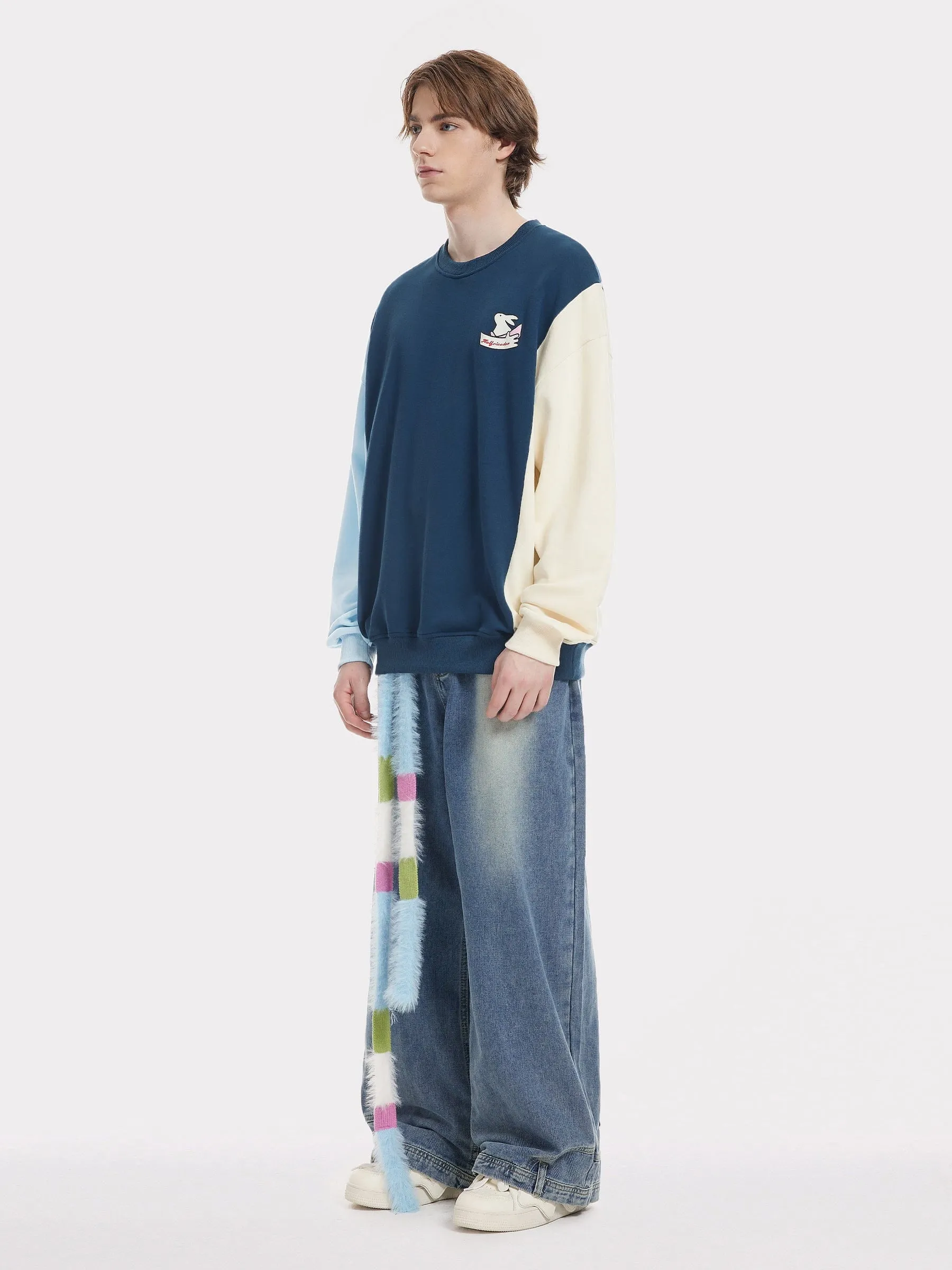 Aelfric Eden Cute Animal Print Sweatshirt