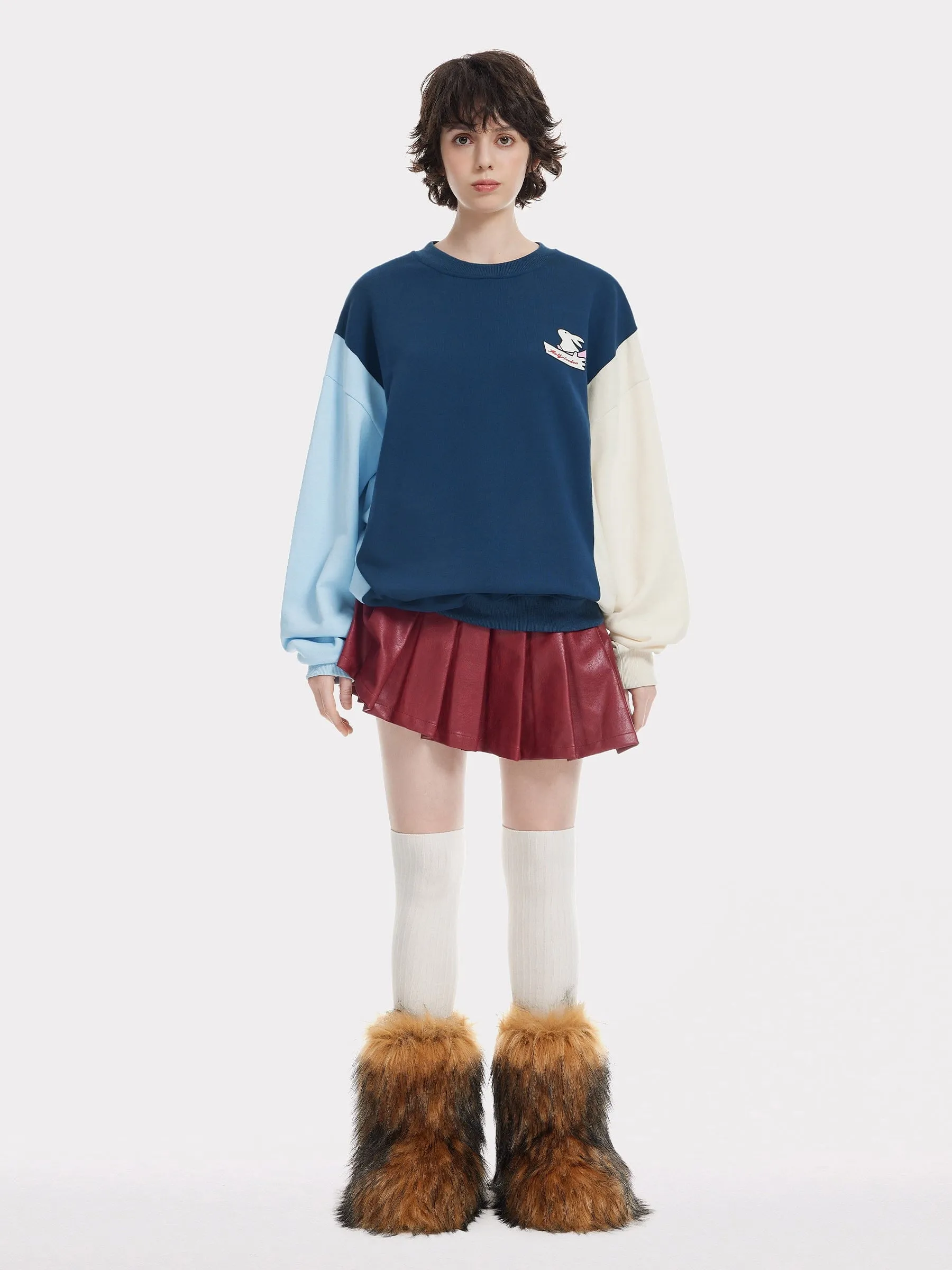 Aelfric Eden Cute Animal Print Sweatshirt