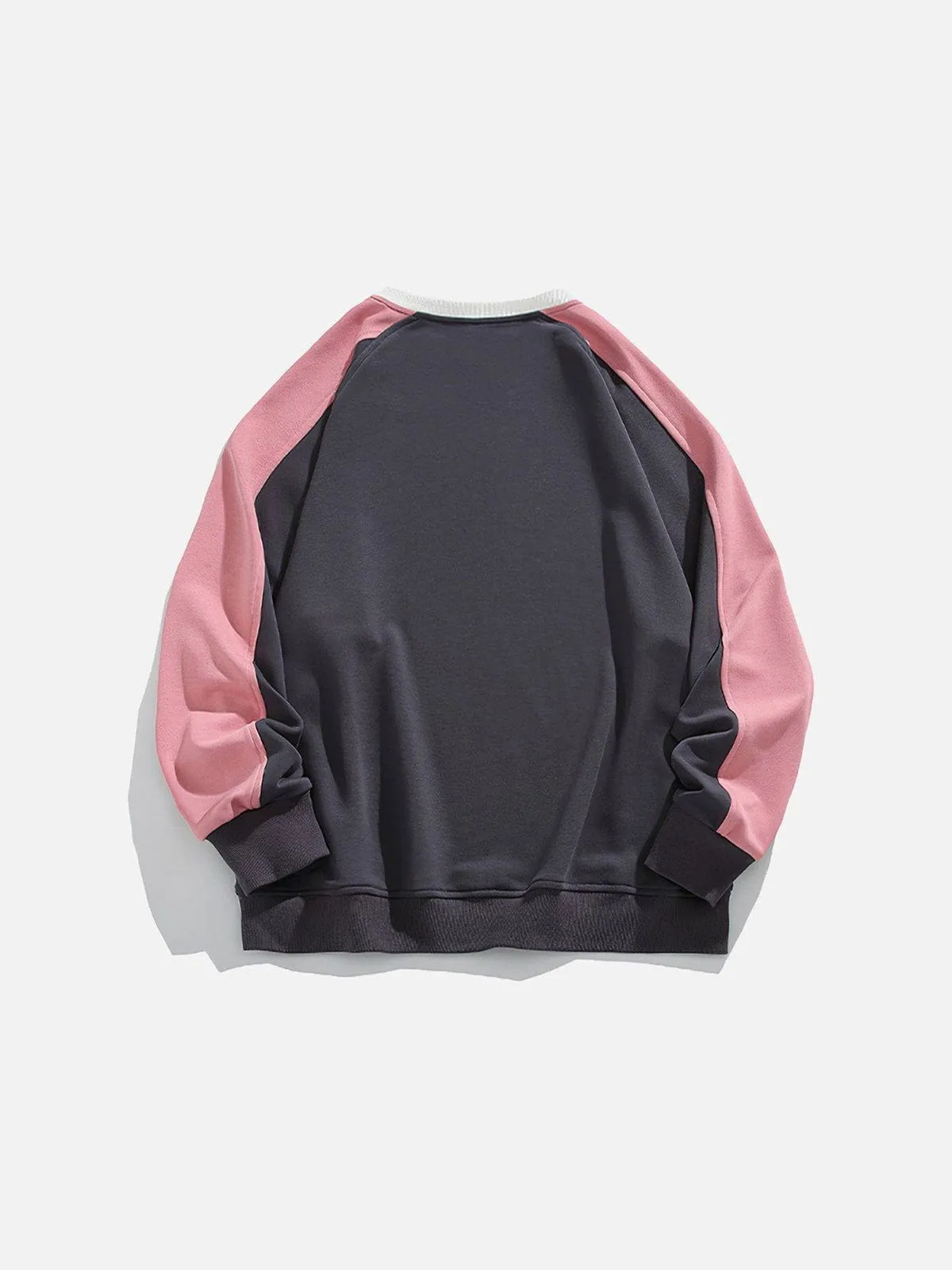 Aelfric Eden Patchwork Color Blocking Sweatshirt