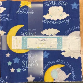 All our stars  10” precut bundle