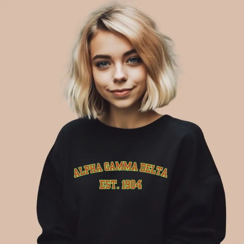 Alpha Gamma Delta Design PNG Download
