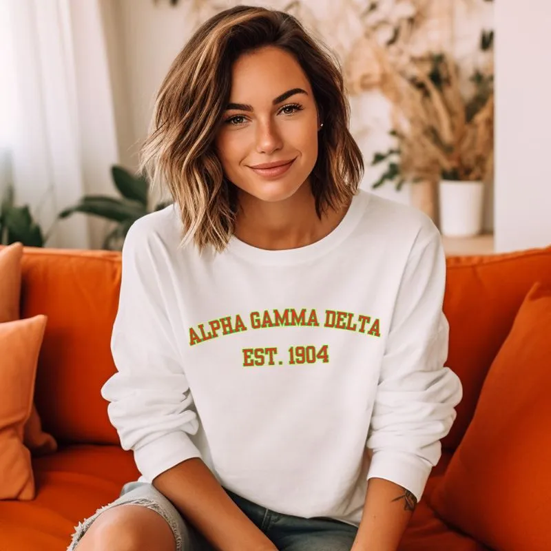 Alpha Gamma Delta Design PNG Download