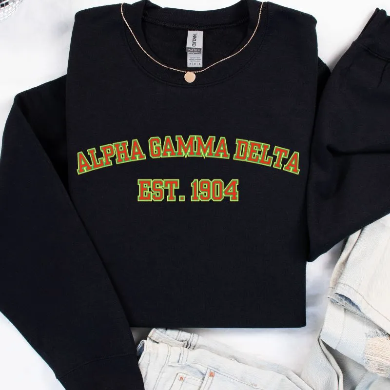 Alpha Gamma Delta Design PNG Download