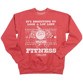 Anytime Fitness Ugly Christmas Sweatshirt