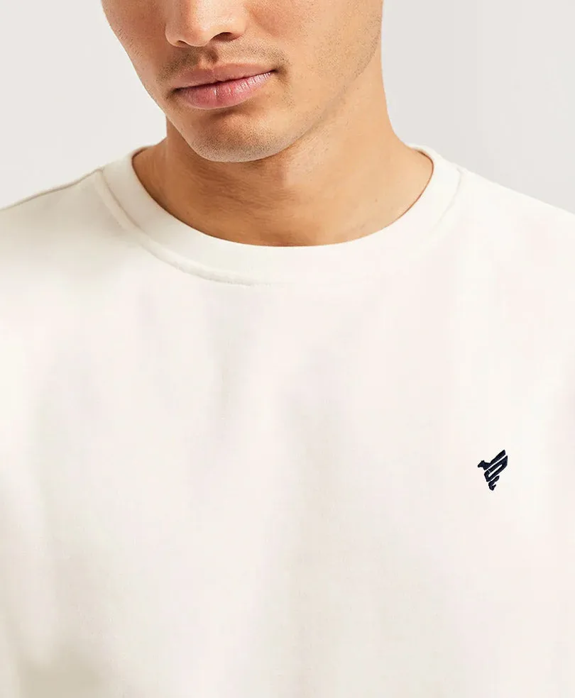 Ash White Sweatshirt