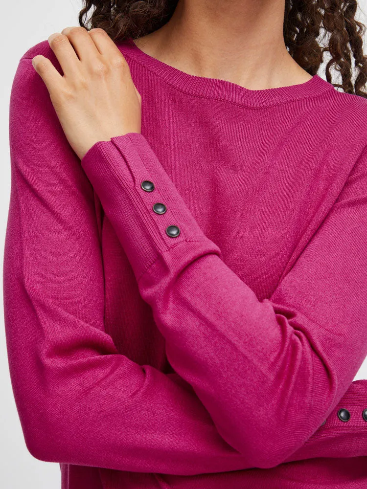 B Young ByPimba Jumper Festival Fuchsia