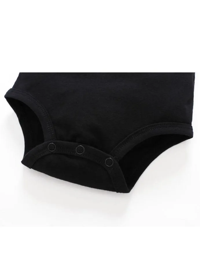 Baby Boy 3-Piece Halloween Set My First Bodysuit Stripe Pants Hat