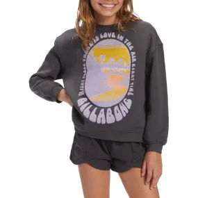 Billabong Girls Love In The Air Crewneck Sweatshirt