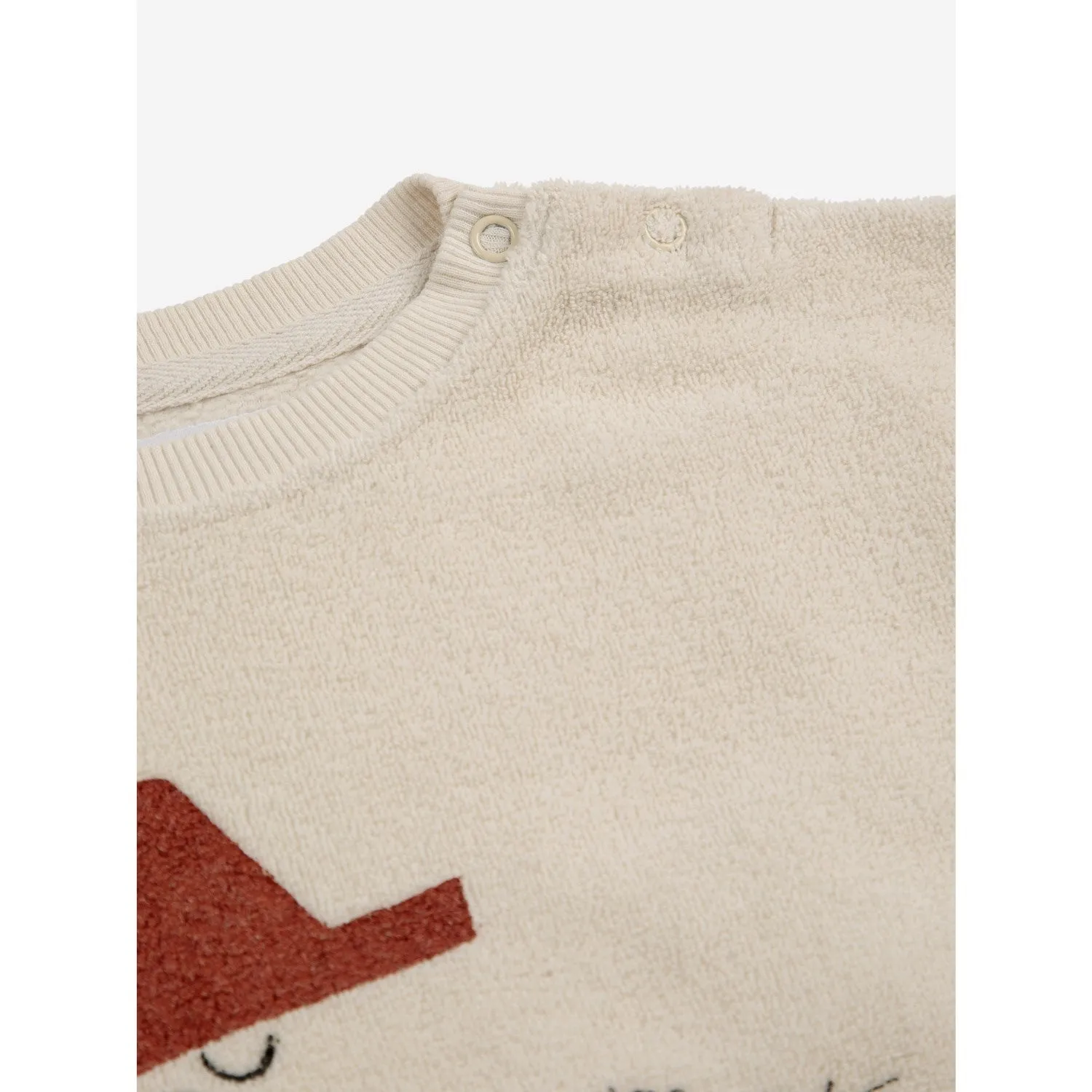 Bobo Choses White Magic Flute Crewneck