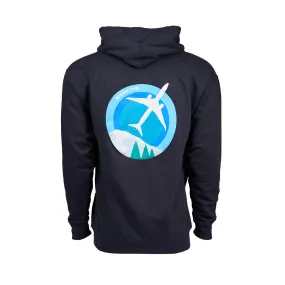 Boeing 777X Skyward Unisex Full-Zip Hoodie