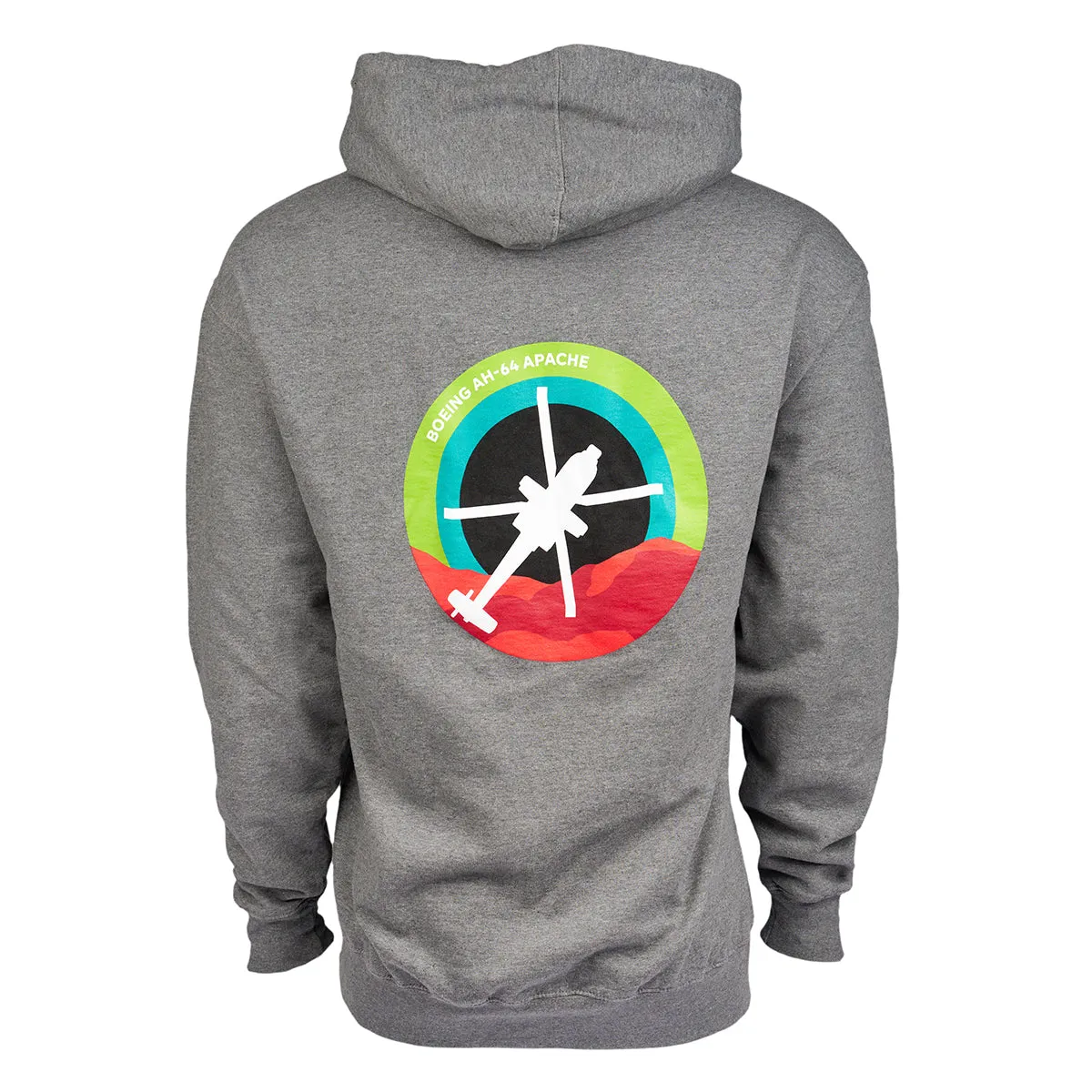Boeing AH-64 Apache Skyward Unisex Full-Zip Hoodie