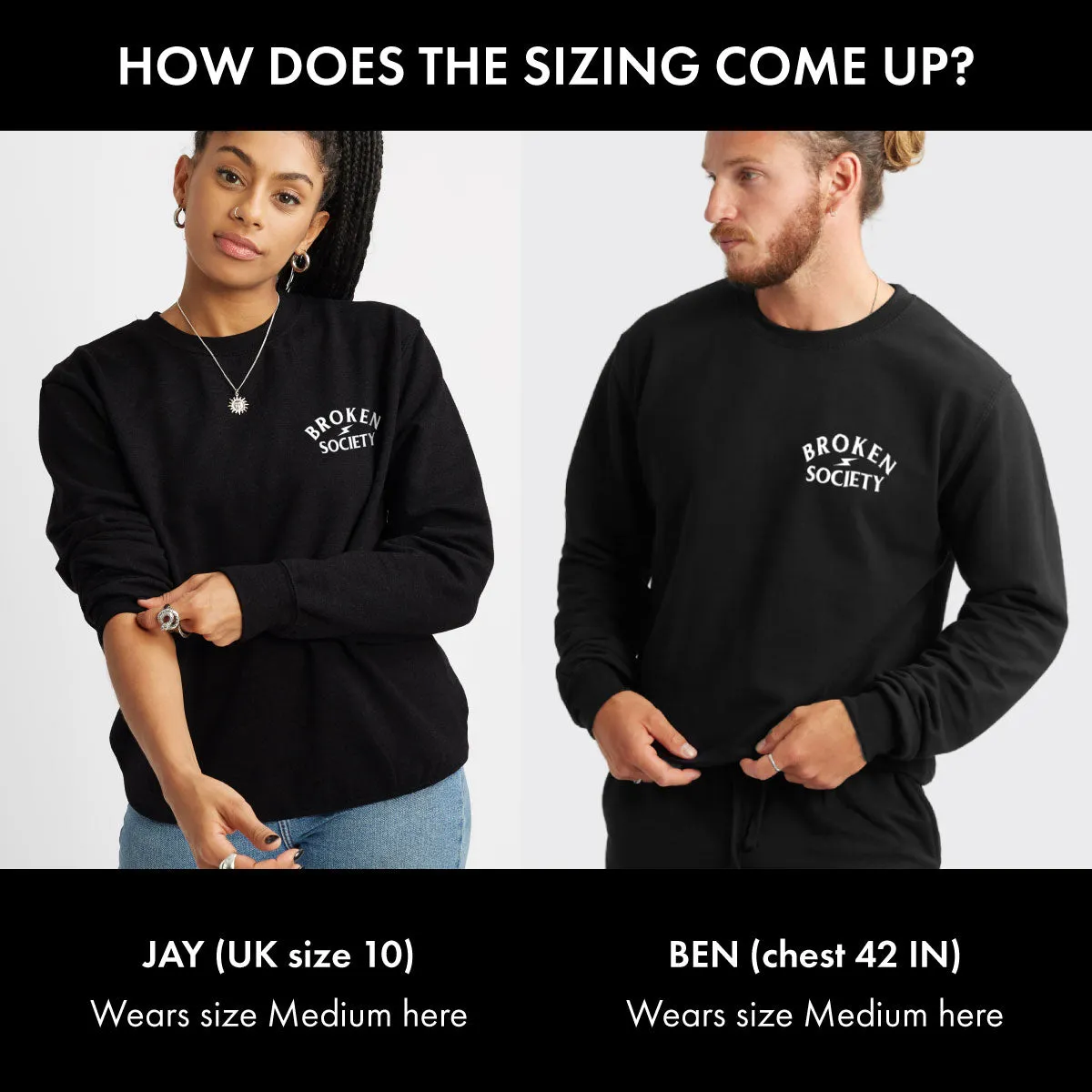 Born Bad Angel Sweatshirt (Unisex)