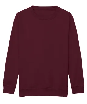 Burgundy - Kids AWDis sweatshirt