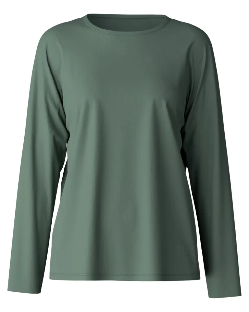 Calida Laurel Green Favourites Ground 100% Cotton Pajamas Set