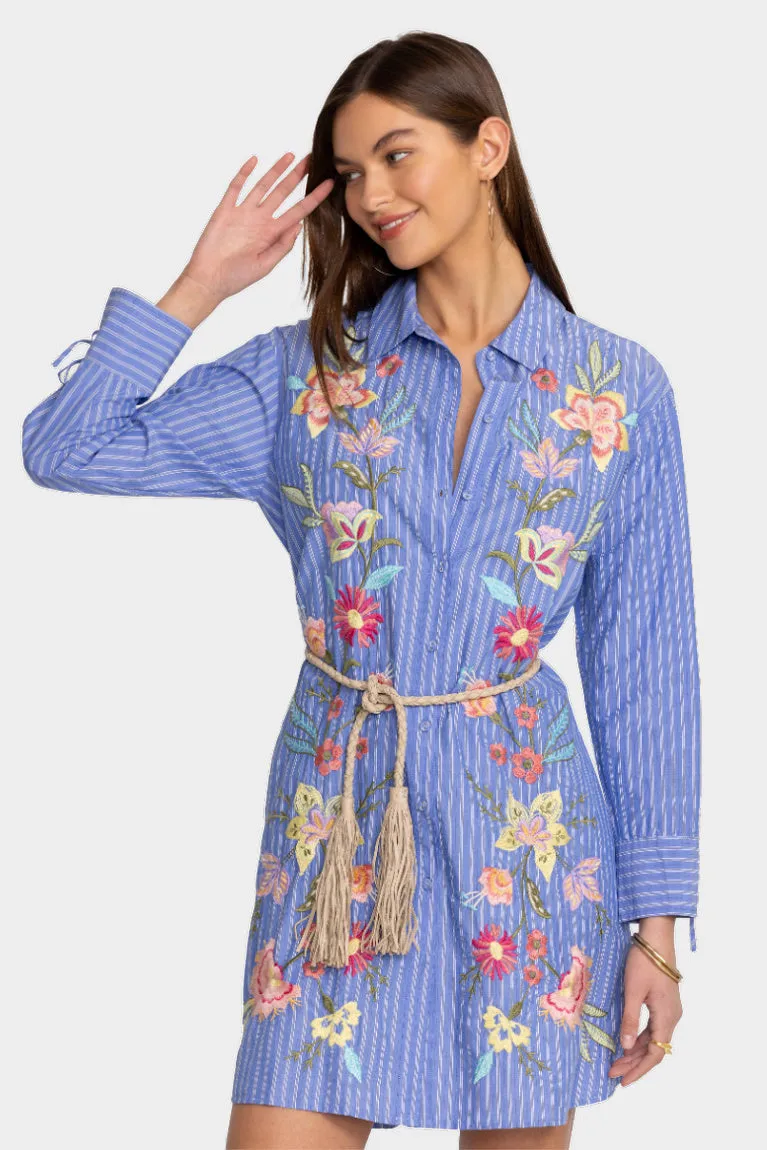 Camellia Ruched Sleeve Tunic Dress