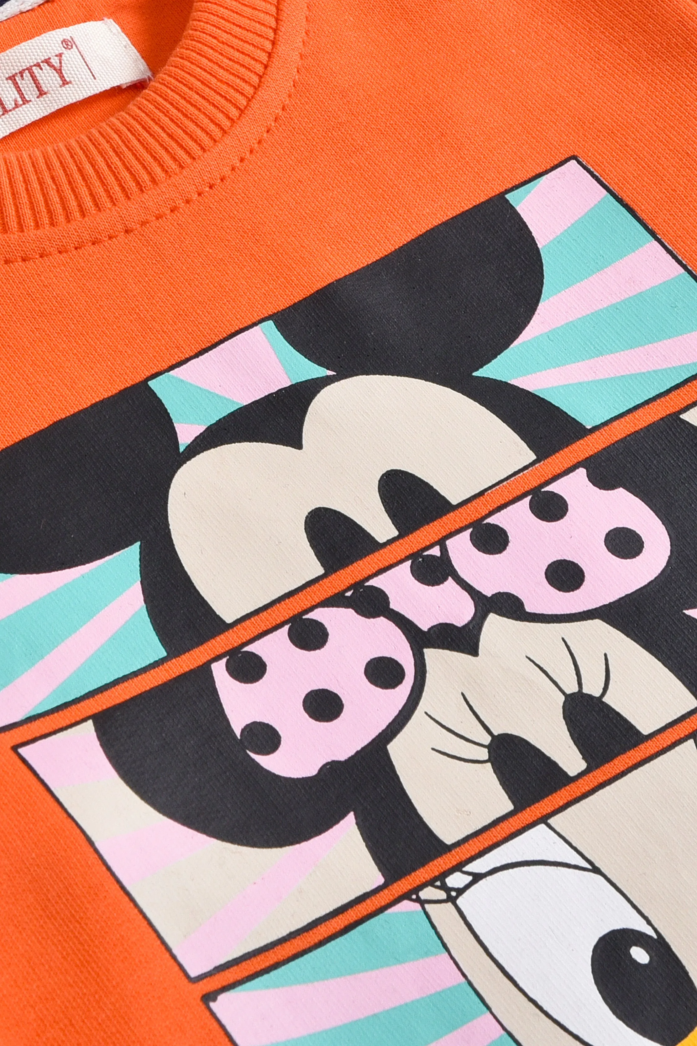 Cartoon Collage Sweatshirt