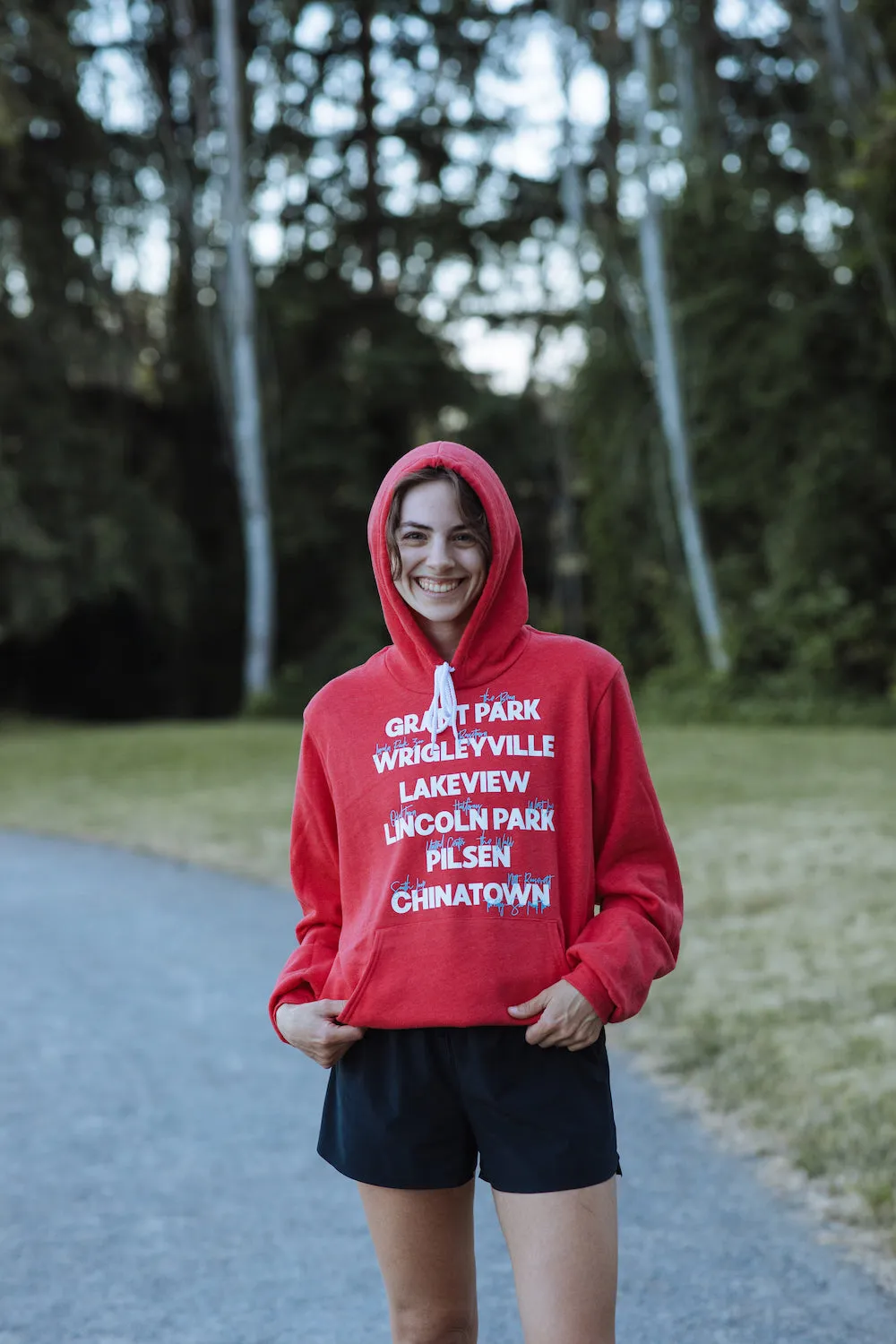 Chicago Neighborhoods Hoodie Sweatshirt