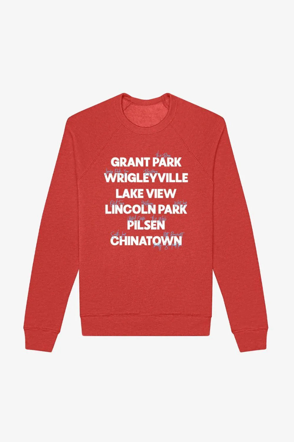 Chicago Neighborhoods Sweatshirt