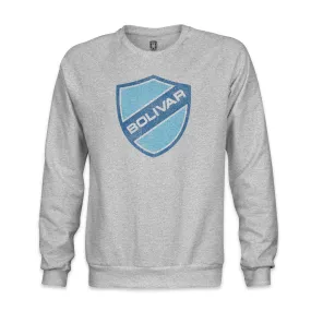Club Bolivar Color Badge Crewneck Sweatshirt - Grey