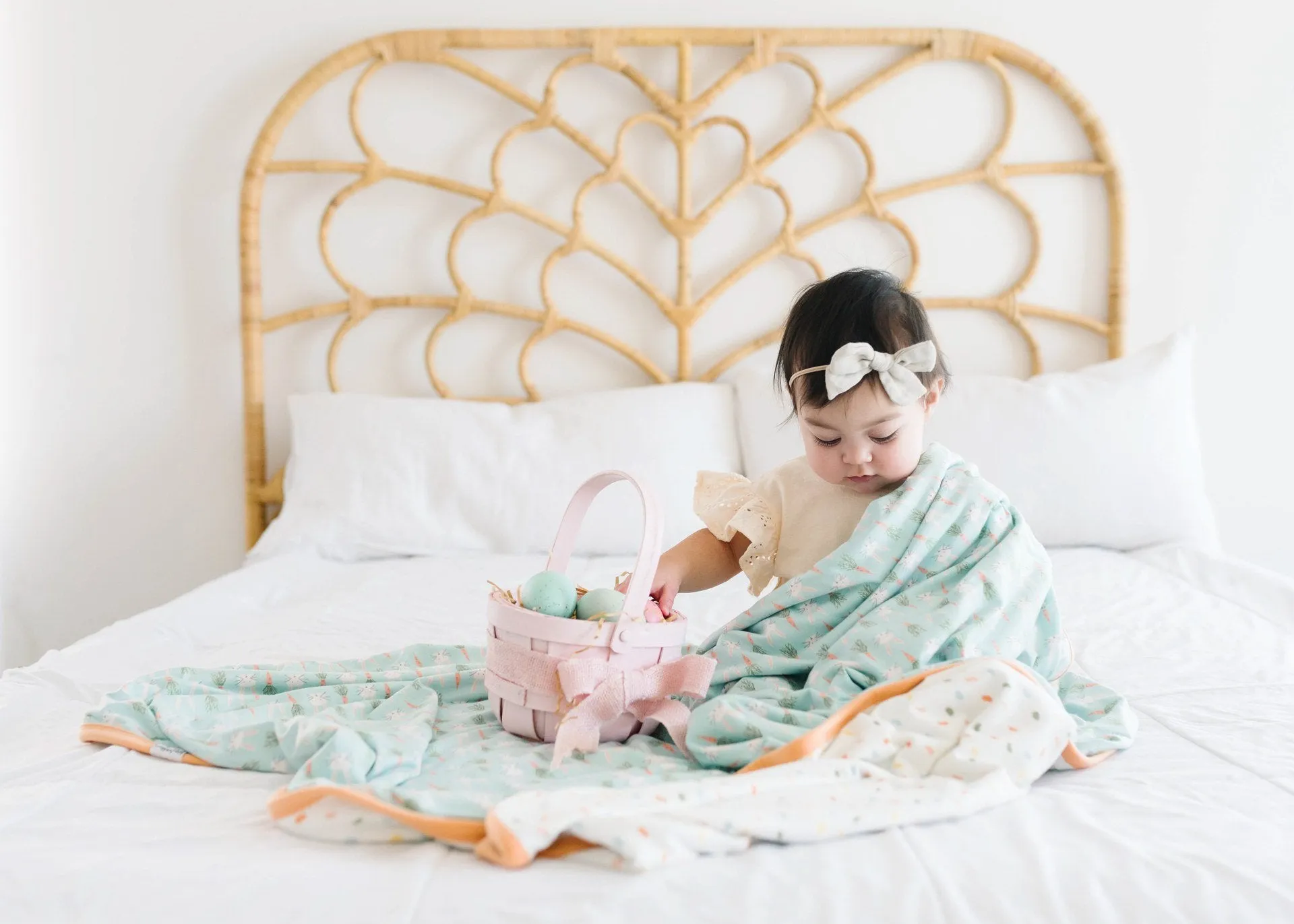 Copper Pearl Easter 3-Layer Quilt