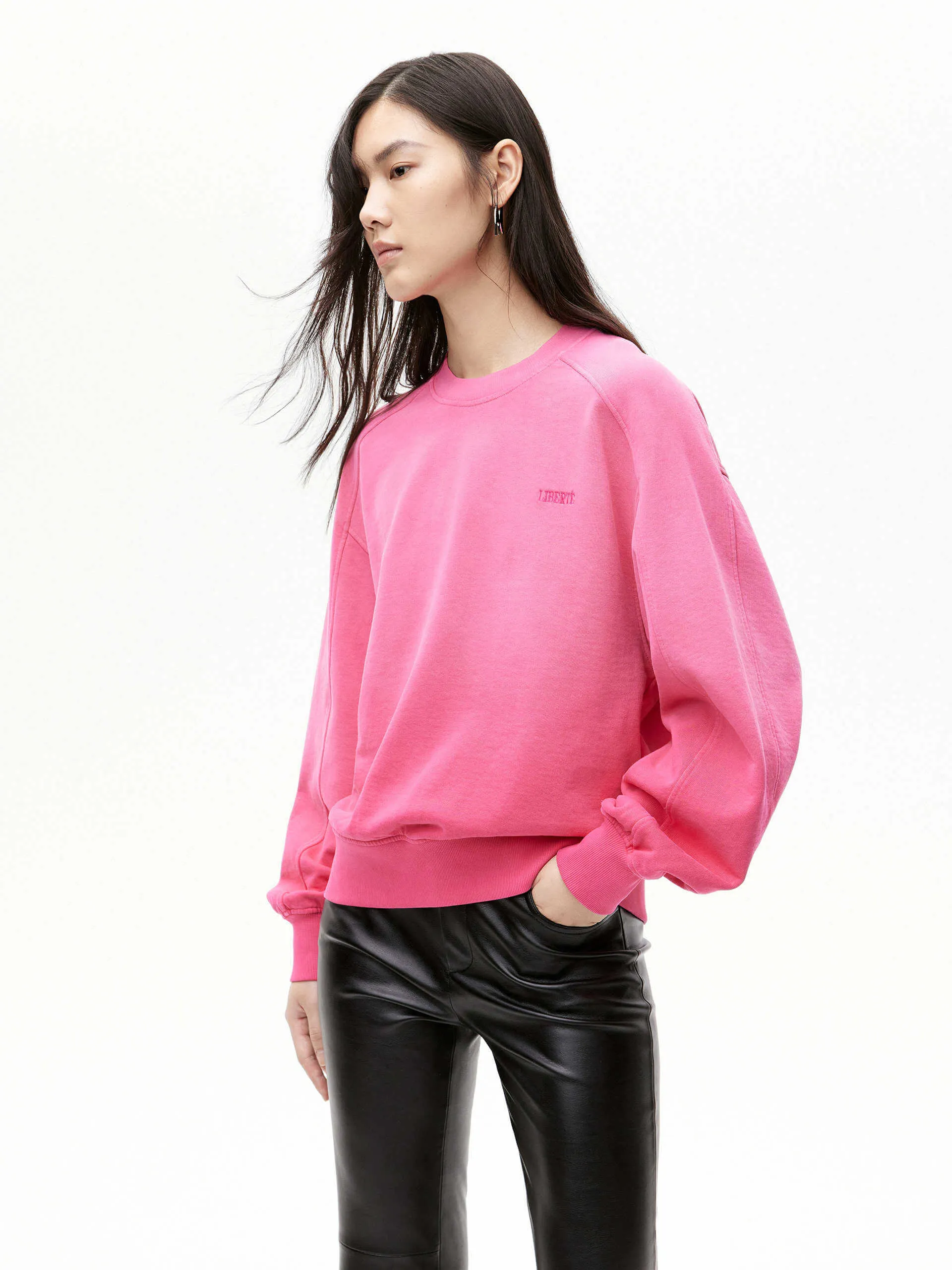 Cotton Retro Sweatshirt
