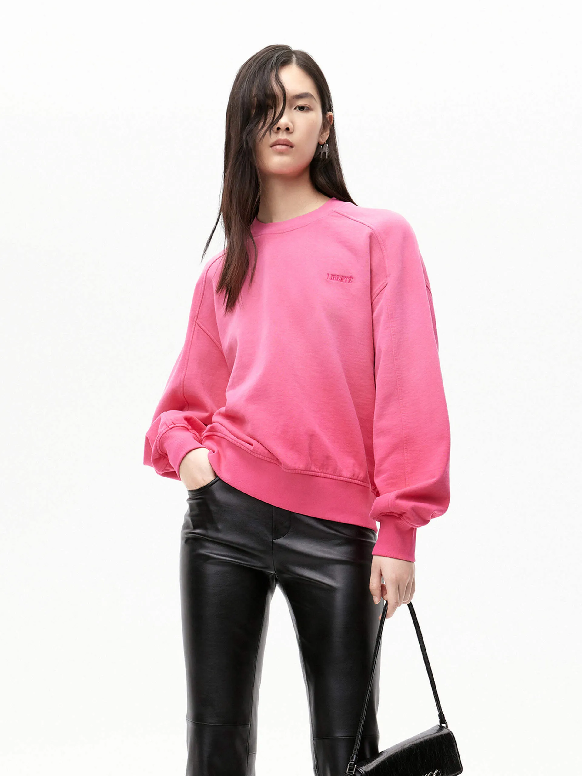 Cotton Retro Sweatshirt