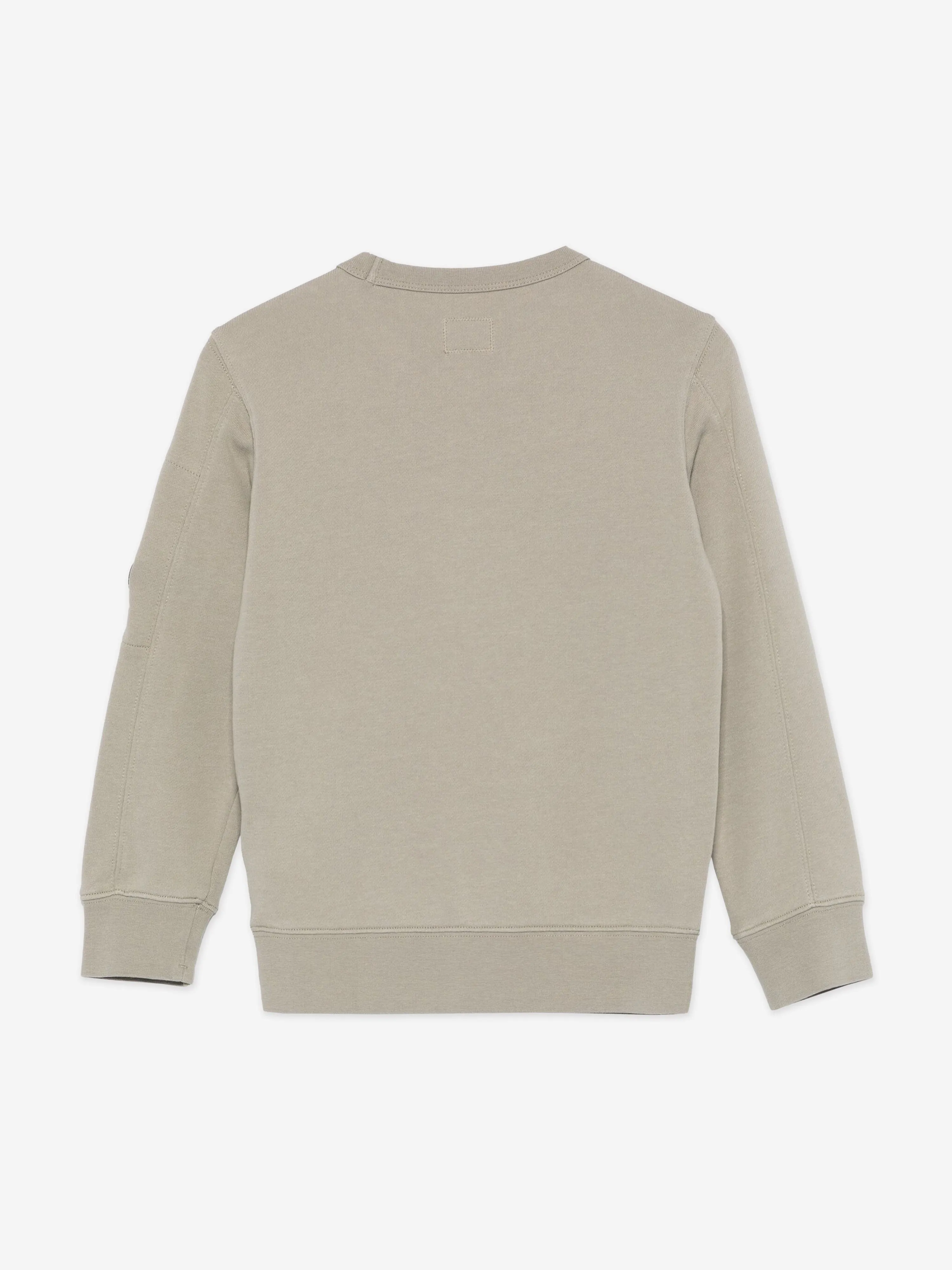 C.P. Company Boys Logo Sweatshirt in Green