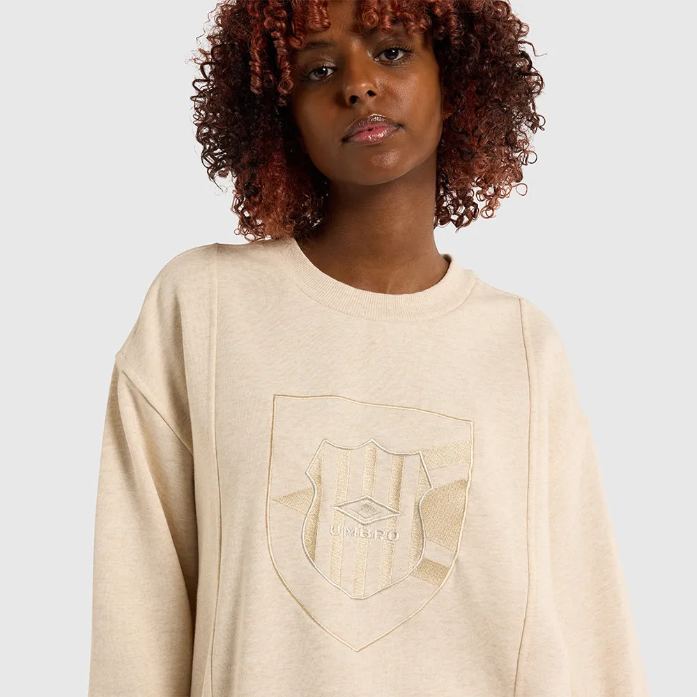 Crest Sweat - Oatmeal Marle