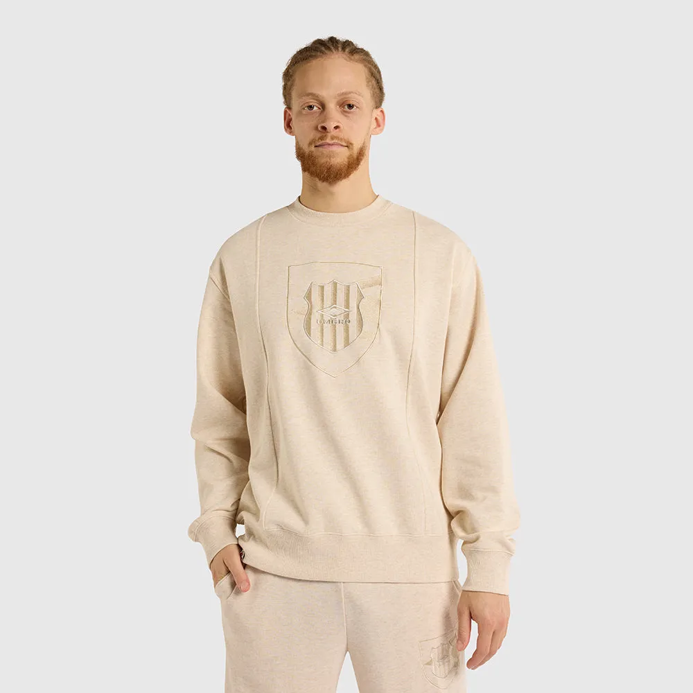 Crest Sweat - Oatmeal Marle