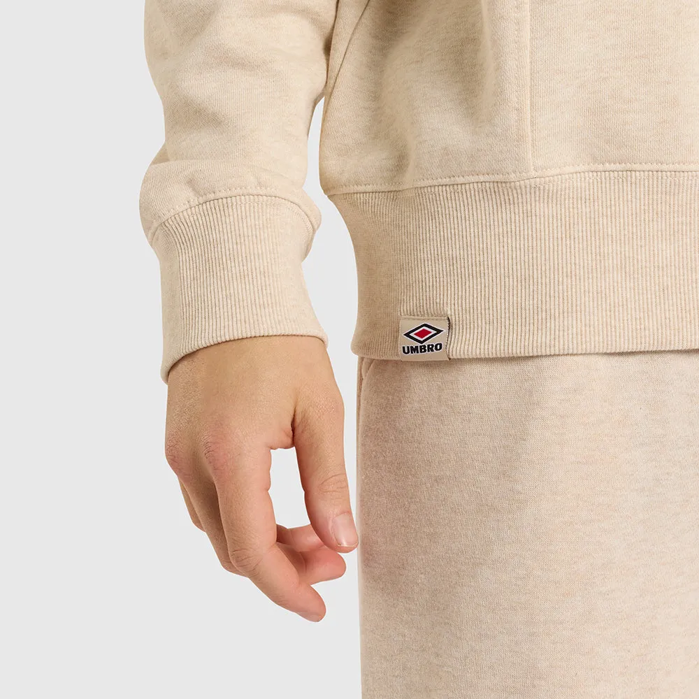 Crest Sweat - Oatmeal Marle