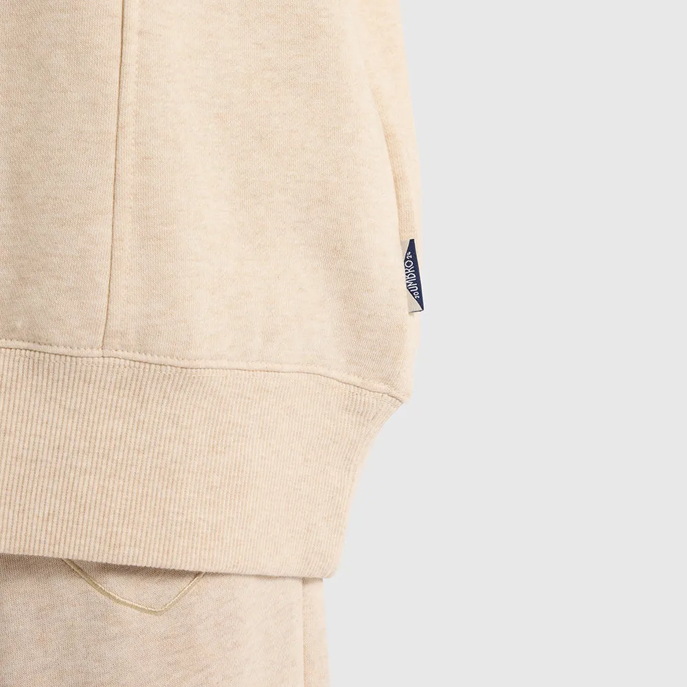 Crest Sweat - Oatmeal Marle