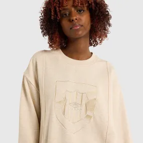 Crest Sweat - Oatmeal Marle