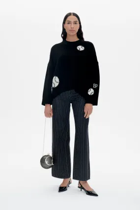 CRISSA | Black Tennisball