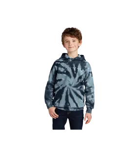 Custom Print Youth Tie-Dye Pullover Hooded Sweatshirt
