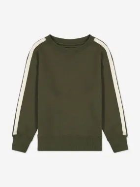 DL1961 Kids Gabe Sweatshirt in Green