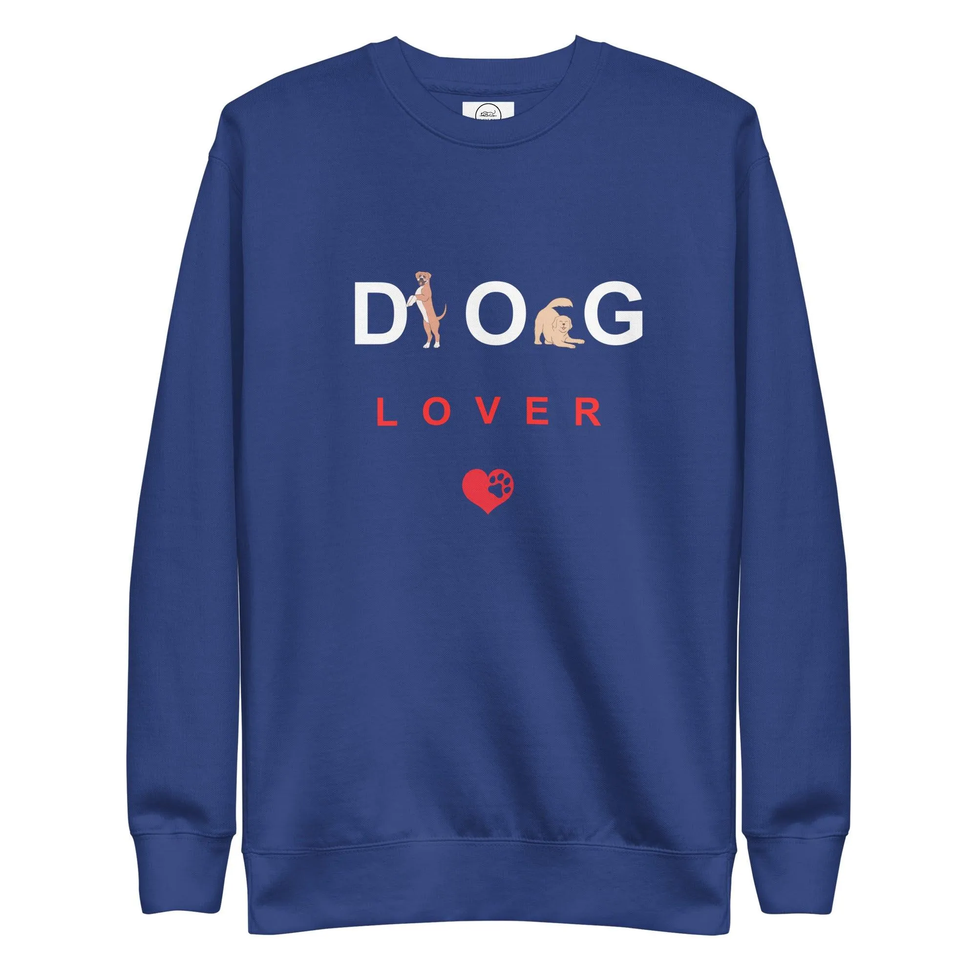 Dog Lover Premium Cotton Sweatshirt - Absolute Dog Lover
