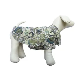 Dog's Hawaiian Shirt | Hawaiian Ipu Print | Green