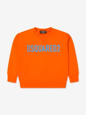 Dsquared2 Kids Slouch Fit Logo Chest Sweatshirt