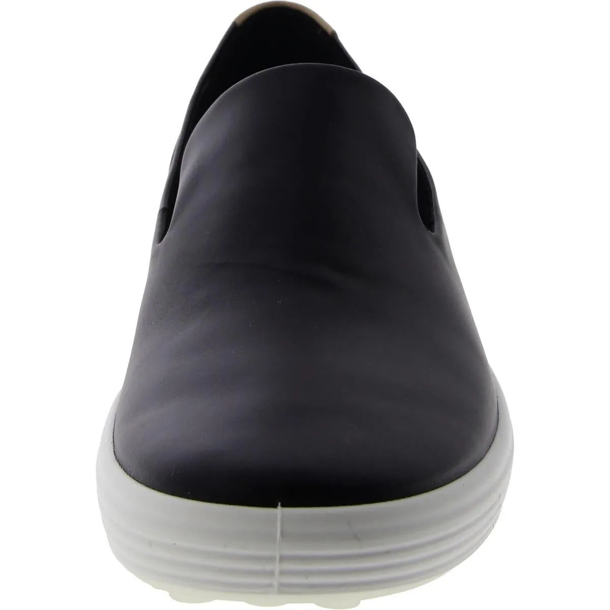 ECCO Womens Leather Slip On Slip-On Sneakers