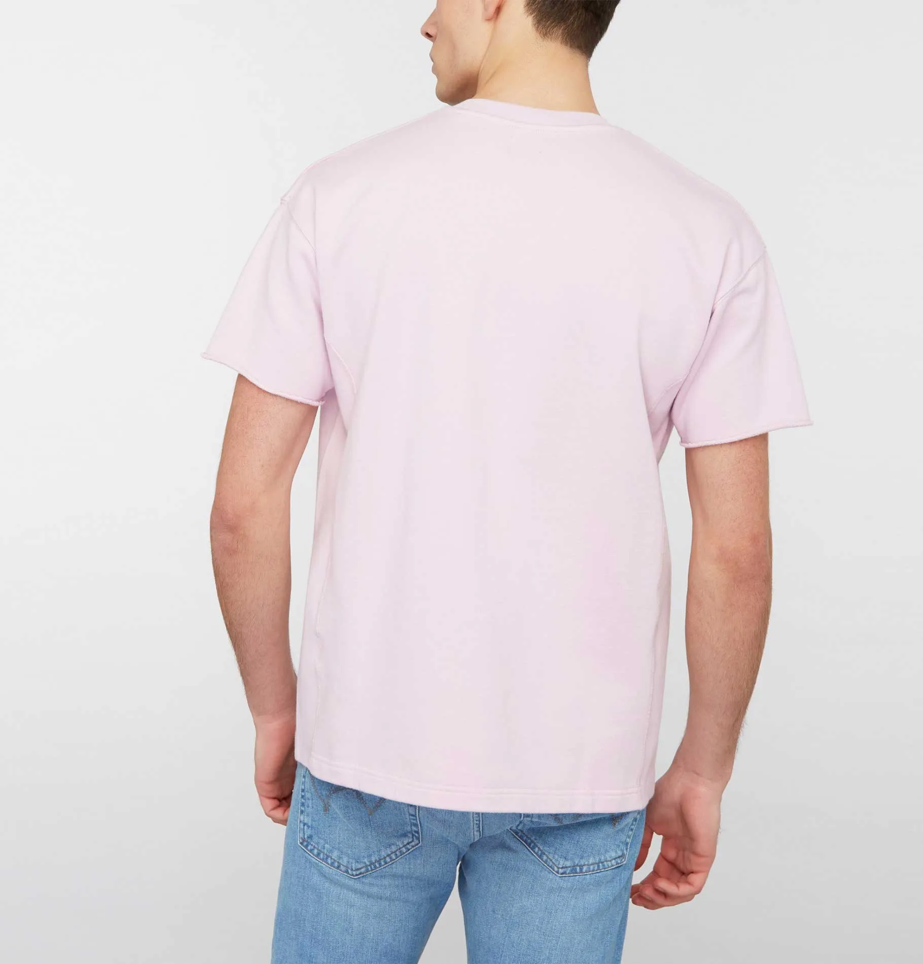 Edwin Crew Sweat SS – Pink