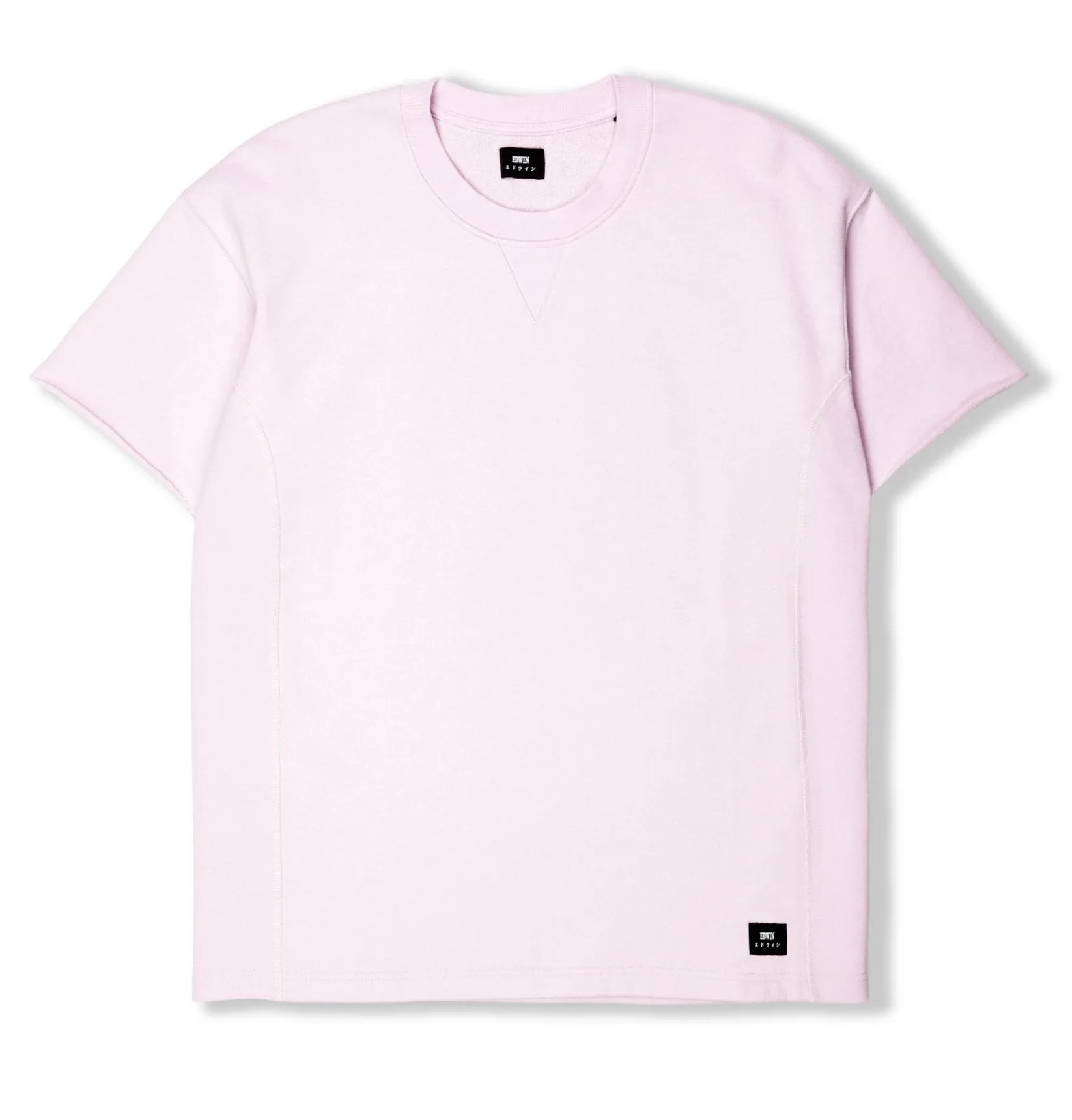 Edwin Crew Sweat SS – Pink