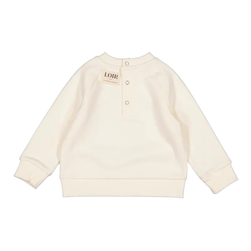 FAMILY CLUB Sweatshirt - Cream
